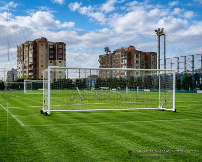  732x244cm Alüminyum Nizami Futbol Kalesi - Antrenman - 