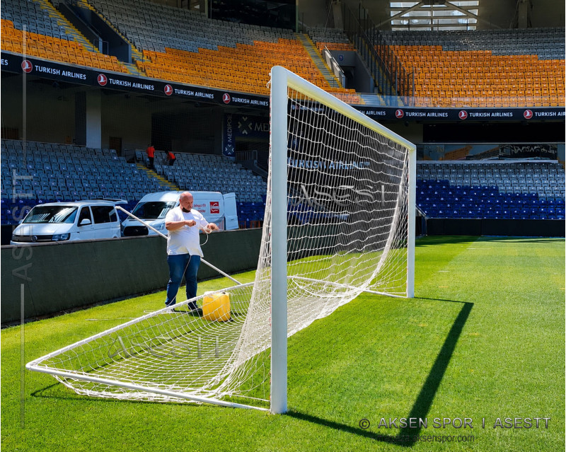 732x244 cm Alüminyum Nizami futbol Kalesi - Stad Model -