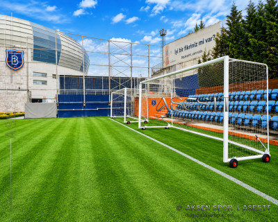  732x244cm Alüminyum Nizami Futbol Kalesi - Antrenman - 