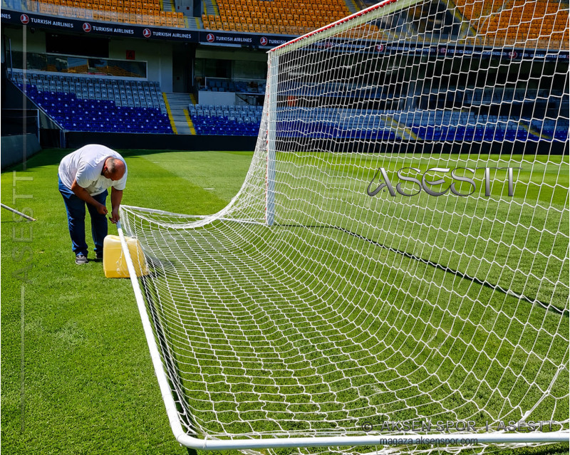 732x244 cm Alüminyum Nizami futbol Kalesi - Stad Model -