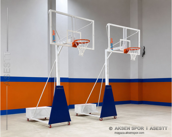Seyyar Sabit Sistem Basketbol Potası - Akrilik -