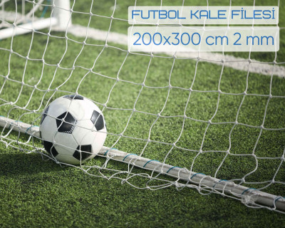 Futbol Kale Filesi 200x300cm 2mm Futbol Kale Filesi 200x300cm 2mm