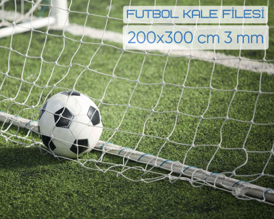 Futbol Kale Filesi 200x300cm 3mm Futbol Kale Filesi 200x300cm 3mm