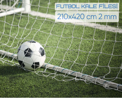 Futbol Kale Filesi 210x420cm 2mm