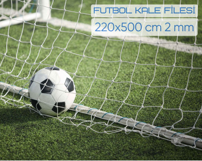 Futbol Kale Filesi 220x500cm 2mm
