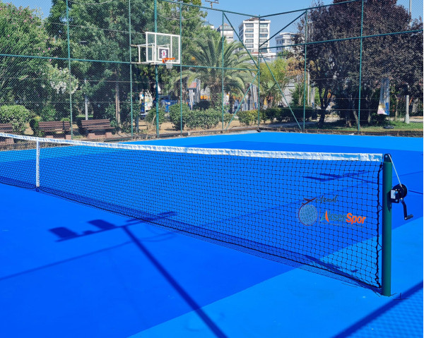 Metal Tenis Direkleri ve Filesi & SET