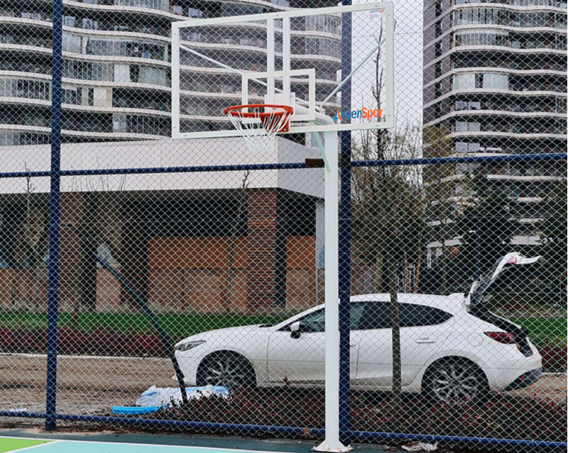 Tek Direkli Basketbol Potası & Akrilik Cam