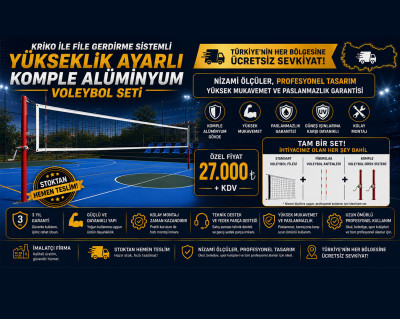 Alüminyum Voleybol SET
