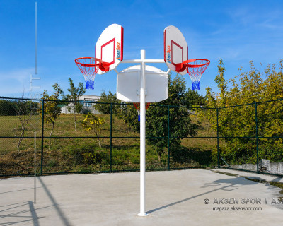 Üç yönlü basketbol potası & USA fiber